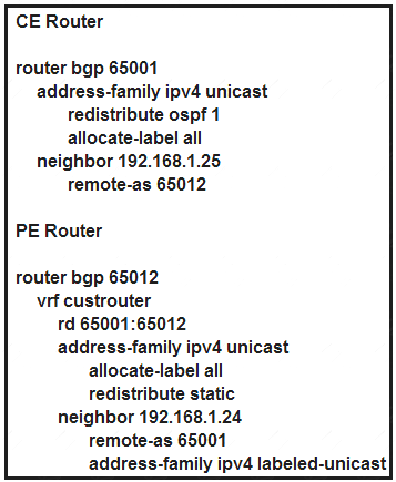 300-515 dumps exhibit