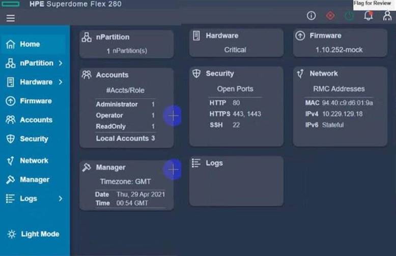 HPE0-S60 dumps exhibit