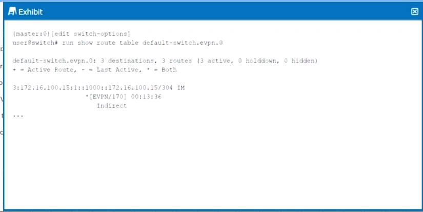 JN0-682 dumps exhibit