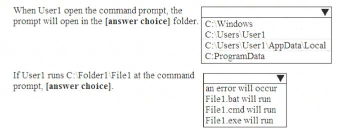 MD-100 dumps exhibit